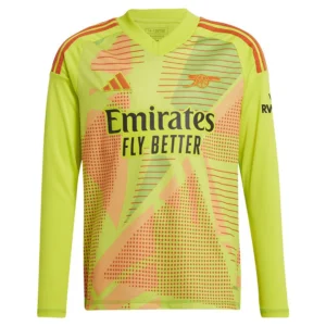 Camiseta de portero del Arsenal 2024/25 para niños, manga larga IS8116