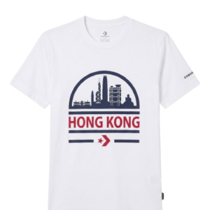 Camiseta Converse Blanca Hong Kong 10008234 A02