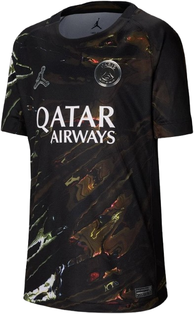 Camiseta de Fútbol Infantil Jordan x PSG Dri-FIT Stadium Fifth Kit (IB3534-011)